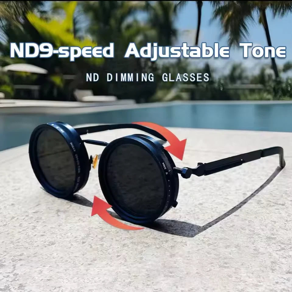 ND Filter Adjustable Dimming Sunglasses