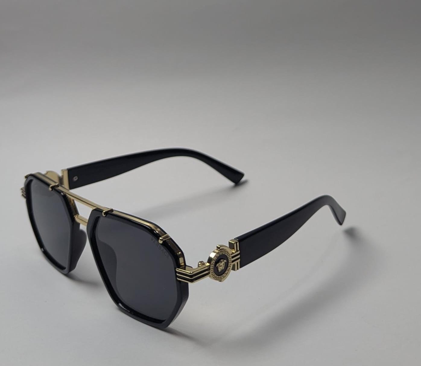 Versace Medusa Black Sunglasses