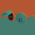 Smiley Open Lens Kids Sunglasses